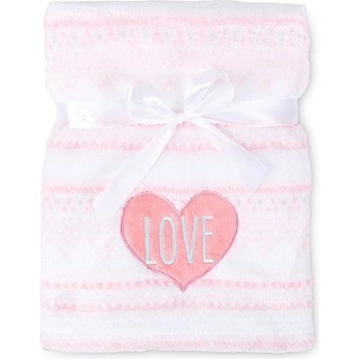 Baby Matex Dětská deka Ricco Pink Love