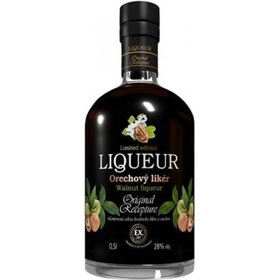 PRELIKA ORECHOVÝ LIKÉR 28% 0,5 l (čistá fľaša)