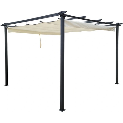 JOKO Záhradná Pergola Para Sole ESTIVO 3x3x2.4m, krémový