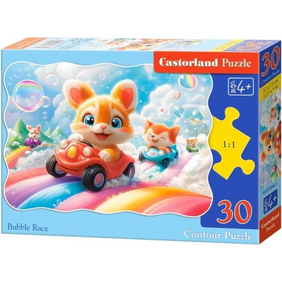CASTORLAND Bublinkový závod 30 dielov