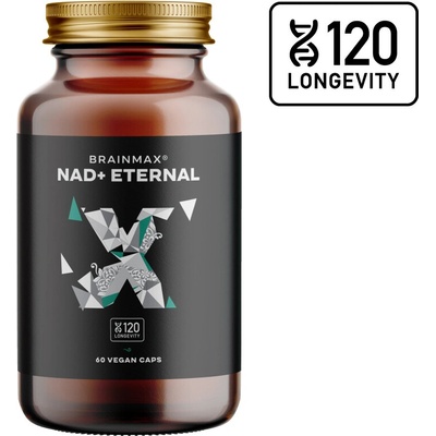 BrainMax NAD+ Eternal, 60 rostlinných kapslí