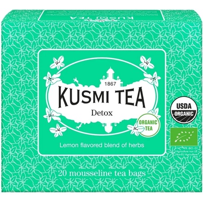 Kusmi Tea Зелен чай DETOX, 20 муселинови пакетчета, Kusmi Tea (KUSMI21640A1120)