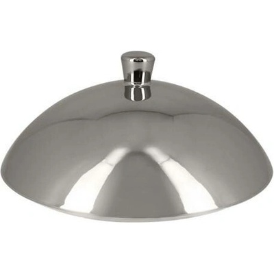 RAK Porcelain Metalfusion poklička pro talíř hluboký Gourmet 15,5 cm stříbrná RAK-MFFDCL02S