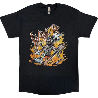 Slayer Cartoon Flames Black XL Риза (SLAYTEE81MB04)