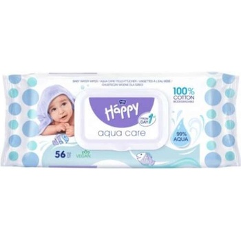 Bella Бебешки кърпички Bella Happy Aqua Care 56бр (BB-062-WW56-001)