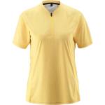 Gonso Дамска фланелка с къс ръкав за колоездене Gonso Women's Adventure Jersey Soft Touch Cycling jersey - Yellow Finch - размер 48 (EU) (156-2645-0418)