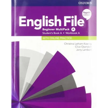 Image 1 of English File Fourth Edition Beginner Multipack A