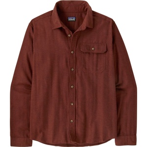 Patagonia Мъжка риза с копчета Patagonia L/S LW Fjord Flannel Shirt - Mirror Weave: Rusty Red (033-0627-4311)