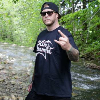 NNM мъжка тениска King Diamond - B2B Hospital Logo - Черна - 51150700