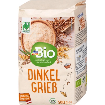 dmBio bio špaldová krupice 0,5 kg