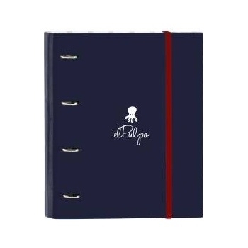 El Pulpo Папка с пръстени El Pulpo Морско син 27 x 32 x 3.5 cm