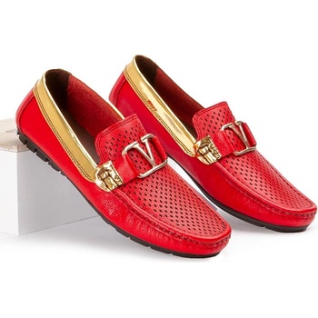 Marwells Мъжки обувки от изкуствена кожа - Червени #2021441 (304202_Червен)