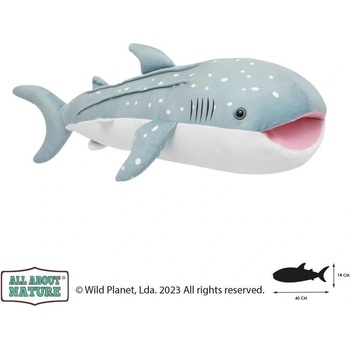 Wild Planet Плюшена играчка, Китова акула 40см (k7930)