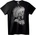 NOONEBRAND Тениска Воин с lebka и ритуална корона - XL, Black
