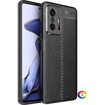 Image 1 of Xiaomi Mi 11T / 11T Pro Удароустойчив Litchi Skin Калъф и Протектор