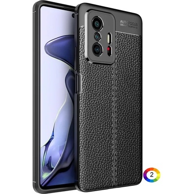 Xiaomi Mi 11T / 11T Pro Удароустойчив Litchi Skin Калъф и Протектор