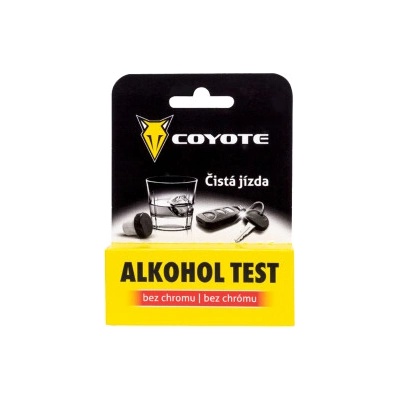 Alkohol tester - detekční trubička, jednorázový - COYOTE – Hledejceny.cz