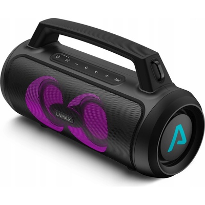 Výkonný Karaoke reproduktor BOOMBOX Bezdrátový LAMAX 50W RGB BT5.3 Mikrofon