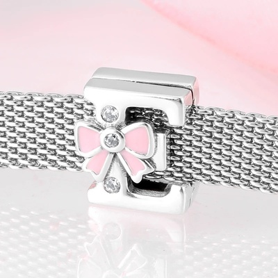 P&J Jewellery Stříbrný klip Magické písmenka 3 SBMA3 E