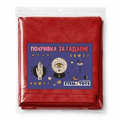 Покривка Stemotoys Solid Red, 80x80 cm