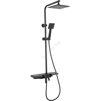 Image 1 of Rea Rea-p0636 - Комплект за душ bravo в матово черно (re0030)