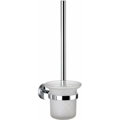 Aquaristo Style WC kefa na stenu ALDO s držiakom chróm-sklo
