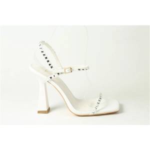 Chic Сандали Chic Women's Strappy Ankle Strap Flat Sandal - White