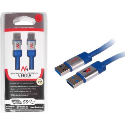 Maclean MCTV-606 USB 3.0, AM - AM, 1,8m