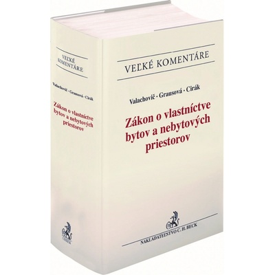 Zákon o vlastníctve bytov a nebytových priestorov. Komentár - SO_EVK19