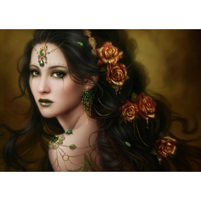 Grafika Ortega Golden Rose /0039/ 1000 dielov