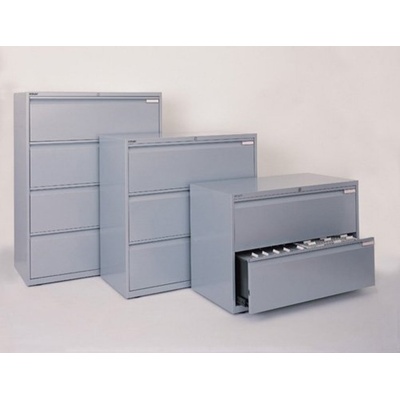 Bisley kovová dvojzásuvková SYC08/0/2 dopravná biela