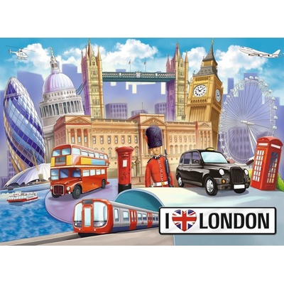 Ravensburger Londýn Velká Británie XXL 100 dielov