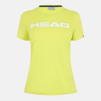 HEAD Дамска тениска HEAD Head Club Lucy T-Shirt Womens - Yellow