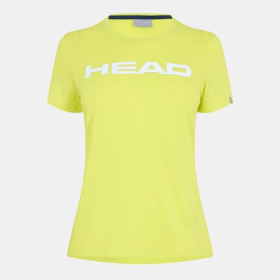 HEAD Дамска тениска HEAD Head Club Lucy T-Shirt Womens - Yellow