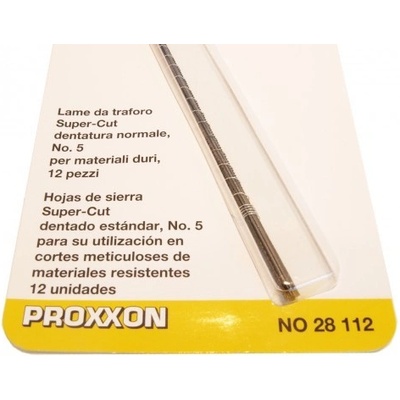 PROXXON Micromot Pílový list 25 mm Z 36 /12 ks pre lupienkovú pílu DS230/E, 28112