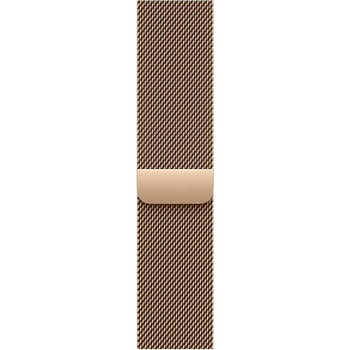 Apple Watch 46 mm zlatý milánsky ťah S/M MC7K4ZM/A