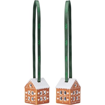 Kähler Design Керамични Коледни украси в комплект 2 бр. 5 cm Gingerbread - Kähler Design (693537)