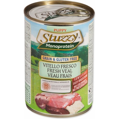 Stuzzy Dog Monoprotein Puppy teľacie 400 g