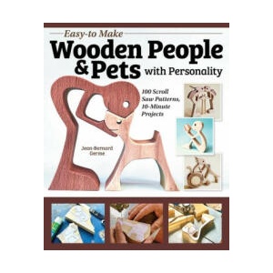 Easy-To-Make Wooden People & Pets with Personality: 31 Scroll Saw Patterns | Jean-Bernard Germe (ISBN: 9781497104471)
