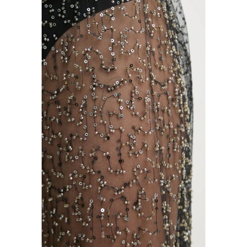 Samsoe Samsoe Пола Samsoe Samsoe SAAGNETA в черно дълга със стандартна кройка F24400144 (F24400144)