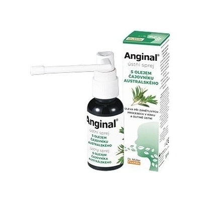 Dr. Müller Anginal ústní sprej s tea tree olejem TTO 30 ml