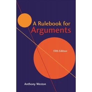 Rulebook for Arguments (ISBN: 9781624666544)