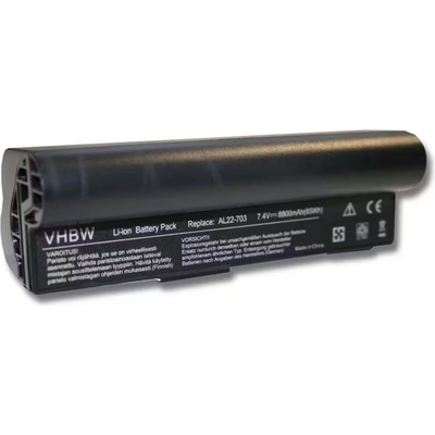 VHBW Батерия за Asus Eee PC 900A / 900HA / 900HD, черна, 8800 mAh (800100695)