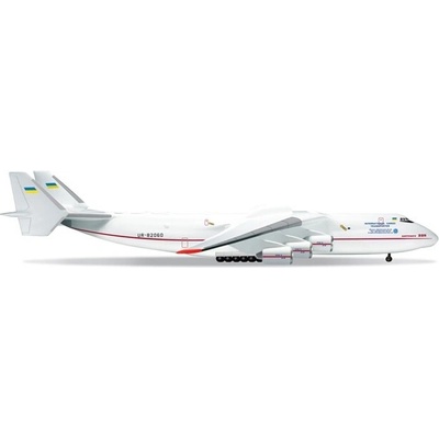Herpa An-225 Mrija Antonov Design Bureau Red Stripe 1:200
