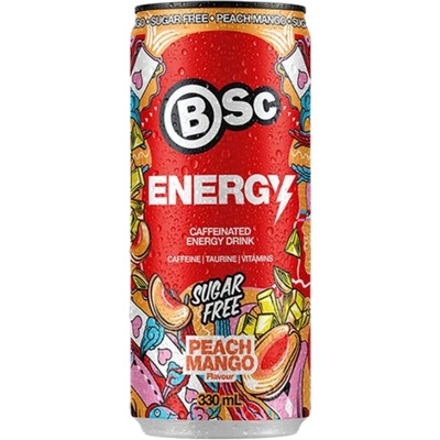 BSC Energy Drink Broskev Mango 330 ml