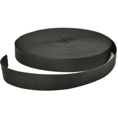 KORTEXIN Popruh POP černý 30mm Množství: celé balení - 50m