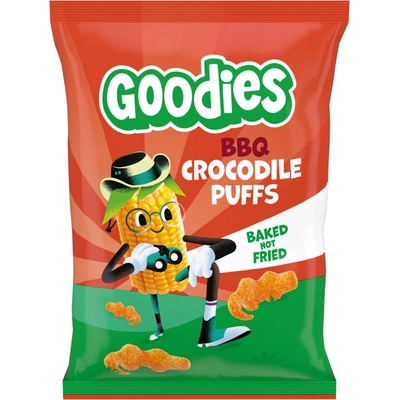 Goodies Chrumky krokodíly s príchuťou BBQ 30 g