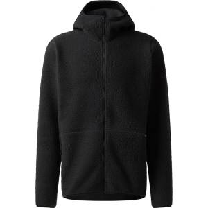 Haglöfs Мъжко поларено яке Haglöfs Funäs Pile Hood Fleece jacket - True Black (005-6116-0211)