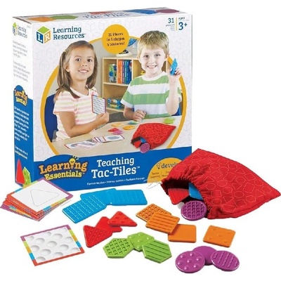 Learning Resources Senzorické tvary v sáčku 31 ks