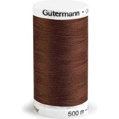 Polyesterové nitě návin 500 m Gütermann Varianta: 694 Cocoa Brown, Balení: 1 ks